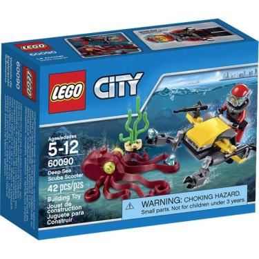 Imagem de Kit de construção LEGO City Deep Sea Explorers 60090 com Scuba Sco
