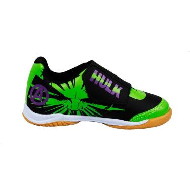 Imagem de Chuteira Futsal Hulk Marvel Original Herois Infantil-Unissex