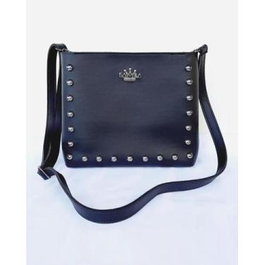 Imagem de Bolsa feminina média com alça transversal - Kamila Castro Bolsas 