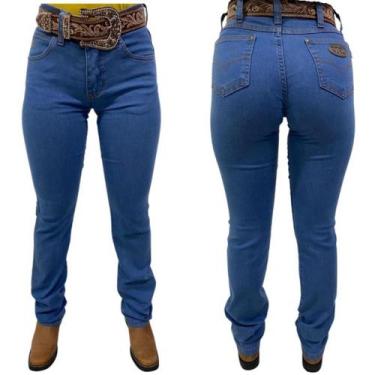 Imagem de Calça Country Feminina Race Bull Tradicional Delavê Ref: 014 DV, 36