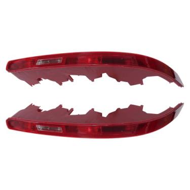 Imagem de ApplianPar Lanterna traseira do lado esquerdo e direito traseiro para-choque inferior luz traseira de parada reversa lente da carcaça da lâmpada de neblina para Audi Q7 2006-2015