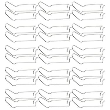 Imagem de 30 peças de clipe de mola de aço inoxidável clipes de suporte de planta para jardim braçadeira de fixação de tubos de estufa μ11 mm (Φ16 mm aplicável)