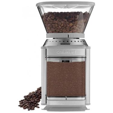 Imagem de Moedor de Café Elétrico 32 xícaras em Aço Inoxidável, 110V 150W, Cuisinart DBM8CGR, Cinza