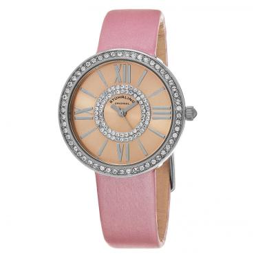 Imagem de Relógio Feminino Stuhrling Chique 566 Quartzo 34mm, Rosa