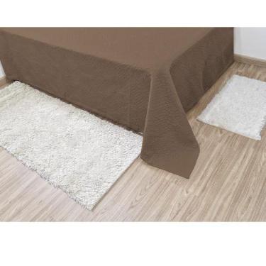 Imagem de Passadeira Fio de Seda 66X1,80cm p/ Quarto Corredor - Gabriel, Pérola