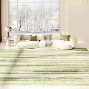 Imagem de HJZSZX Estilo Grande Área Carpete Fácil Cuidados Lavável Sala de Estar Carpetes Antiderrapante Confortável Quarto Tapete Decorativo, YY021,3,C,200X200CM