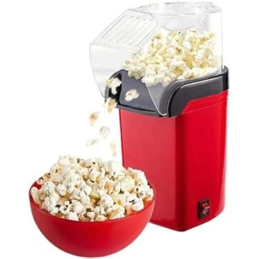 Imagem de Pipoqueira Elétrica Grande Premium Saudável Sem Óleo (Vermelho - 110V)