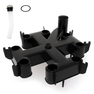 Imagem de VODCACA Coletor superior com substituição de conjunto de sangramento de ar para Pentair FNS Plus 24, 36, 48, 60 filtro de piscina e spa, substitui #59023700