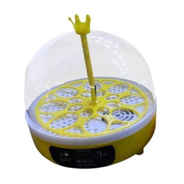 Imagem de Fenteer 8 Incubadora de ovo 8 Capacidade de ovo Hatching Máquina de frango ovos de codorna para pombo de frango, Auto