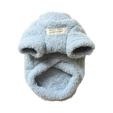 Imagem de Cão Pequeno Inverno Quente Camisola De Pelúcia Macio Filhote De Cachor