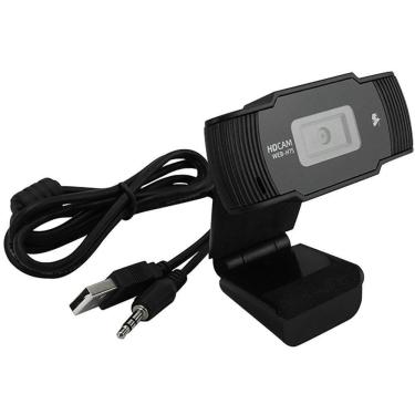 Imagem de Webcam Full HD 5+ com Microfone e Sensor CMOS