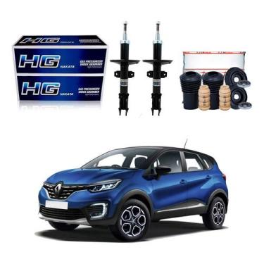 Imagem de Kit Amortecedor Dianteiro Captur 1.3 1.6 Manual 2021 A 2024 - Nakata