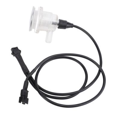 Imagem de Bocal de Bolha de Ar da Banheira, Bico de Ar de Plástico de 9 Orifícios PVC Com Luz RGB, Substituição do Bico de Bolha para Spa, Massagem de Hidroterapia, Fontes Termais, Piscina