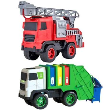 Imagem de Caminhão Max Brinquedo C Ferramentas Acessórios 999 Adijomar, Bombeiro