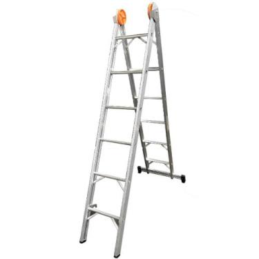 Imagem de Escada de Alumínio Extensiva 6 Degraus - AGATA