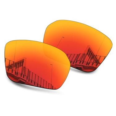 Imagem de Well-aimed Lentes de substituição compatíveis com os óculos de sol Nike Charger EV0764-005 - irídio vermelho