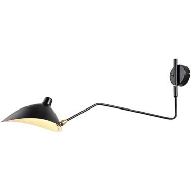 Imagem de Lâmpada Lâmpada De Parede Industrial De Braço Longo Luz De Parede Moderna Swing Rotary Design Lâmpadas De Parede Para Quarto Sala De Estar Estudo Hotel Decoração De, A, 1 head: 37.4"