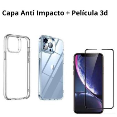 Imagem de Capa Capinha + Pelicula 3d Iphone 14 Pro Max - LXL