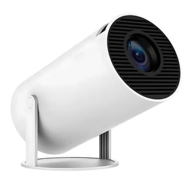 Imagem de Projetor 4K Android 11 Wi-Fi 6 Dual | 200 ANSI Lúmens | Bluetooth 5.0 | Full HD 1080p | Portátil | Cor Branco | Bivolt 110V/220V