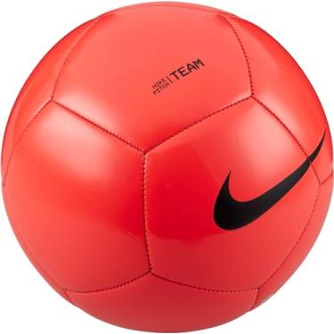 Imagem de NIKE Bola de time de campo de futebol, carmesim brilhante/preto, DH9796-635, 5