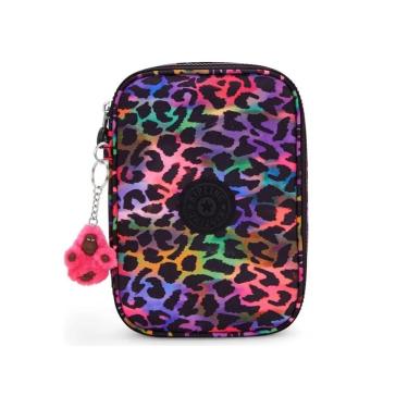 Imagem de Estojo Kipling 100 Pens Rainbow Jungle Necessaire/Escolar