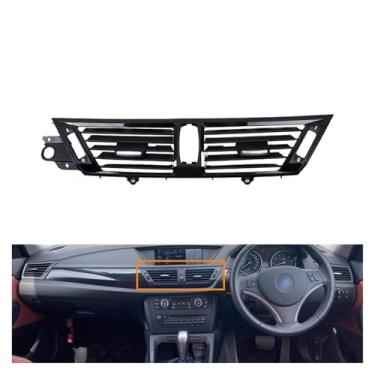 Imagem de Carro Frente Esquerda Direita Central Ar Condicionado AC Vent Grille Outlet Painel Substituição, Compatível Com BMW X1 E84 2010-2015(RHD Central)