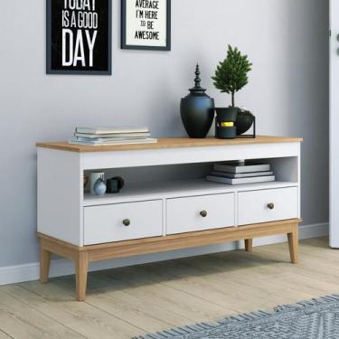 Imagem de Rack - Colonial 1200cm X 600cm X 410cm 3 Gavetas - Movelbento