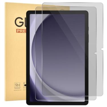 Imagem de Jngnpn Pacote com 2 protetores de tela de privacidade para Samsung Galaxy Tab A9 Plus [27.9 cm] 2023,9H Película de vidro temperado com dureza 9H para Galaxy Tab A9+ 5G (SM-X210/X216/X218), antiespião