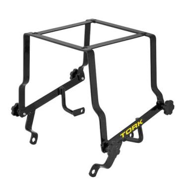 Imagem de Suporte baú 80/135l pro tork removível pop 100 2007/15, PRETO, Único