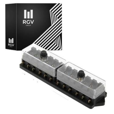 Imagem de Caixa De Fusível Lamina 12 Vias Base Baquelite - rgv group