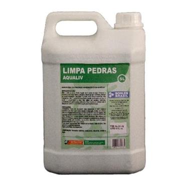 Imagem de Limpa Pedras Aqualiv Limpador Detergente Limpeza Pesada 5L - Borlen