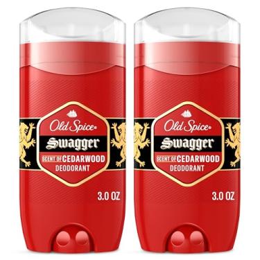 Imagem de Old Spice Desodorante sem alumínio para homens, proteção contra odores 24 horas por dia, 7 dias por semana, frescor e aroma duradouro, fica limpo, arrojado com aroma de cedro, 85 g (pacote com 2)