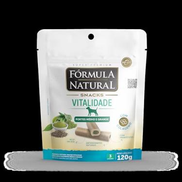 Imagem de Fórmula Natural Snacks Vitalidade Para Cães Adultos De Médio Porte 120g