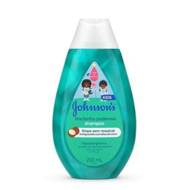 Imagem de Shampoo Johnson Baby Blackinho Poderoso 200ml - Johnson e Johnson