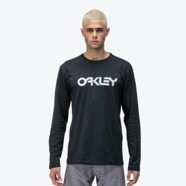 Imagem de Camiseta Oakley Mark II Manga Longa Preta, M