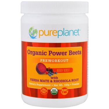 Imagem de Suplemento PURE PLANET Organic Power Beets Preworkout 160g