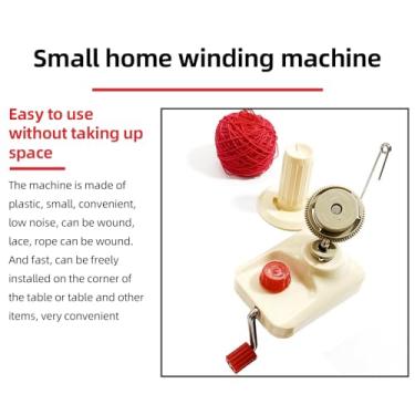 Imagem de Yarn Ball Winder Kit 28pcs Conjunto Completo Crochê com Ponto Agulhas de Tricô Pom Criador Tesoura Winding Board para DIY Costura Crafters ABS Metal 18x13.5x 10cm