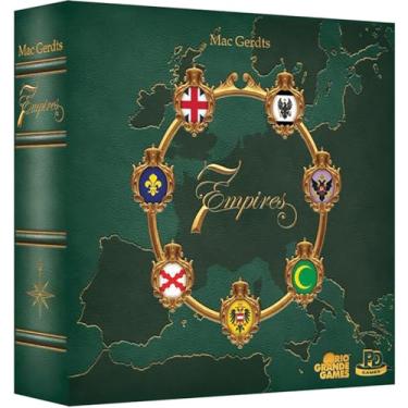 Imagem de Rio Grande Games: 7 Empires - Strategy Board Game, Medieval 18th Century Themed, Countries Vie for Supremacy On The Old Continent, Age 14+, 2-6 Player