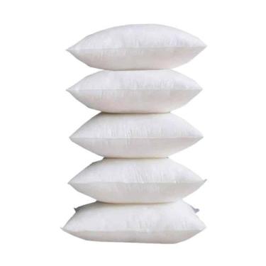 Imagem de Kit 5 Refil Enchimento 60X60 Para Capa Almofada 55Cm Macio - Hodelstor