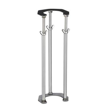 Imagem de Generic de reparo de suporte de pia embutido Equipamento de fácil instalação Suporte de perna Altura ajustável para balcão de banheiro de cozinha