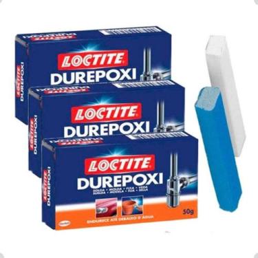 Imagem de Durepoxi Massa Epóxi Branca 50g - Henkel Loctite 3un