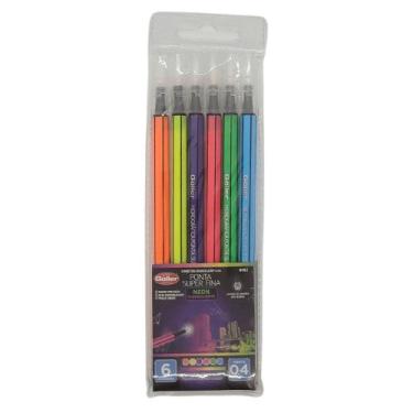 Imagem de Canetas hidrográficas 0.4mm GOLLER Neon
