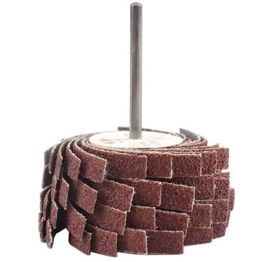 Imagem de Disco Flap Roda De Lixa 25 A 80Mm Grão 320 De Micro Retífica