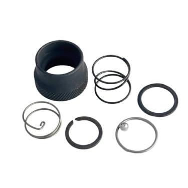 Imagem de Tolxh #N421245 N019351 N453417 N089668 N437890 N424032 N464409 Kit de manga de chave de fenda esférica de aço com mola DCF801 DCF835C2 DCF895 DCF886 DCF885 DCF800 9 peças de reposição DCF7871D2 para