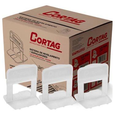 Imagem de Espaçador Tradicional 3mm 500 Peças Cortag 62413 Nivelador