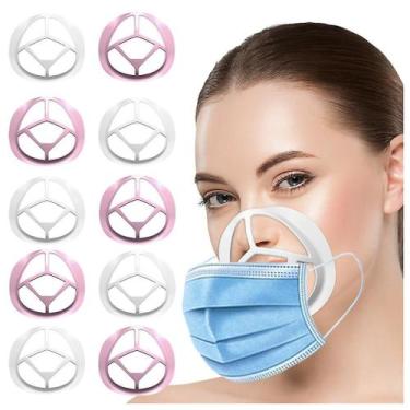 Imagem de 3d máscaras faciais suporte boca separada suporte interno suporte espa