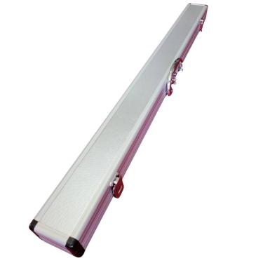 Imagem de Case Maleta de Alumínio para Taco de Sinuca 1/2 Prata RDT