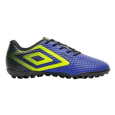 Imagem de Chuteira Society Umbro Warskin - Azul 41, Azul, 41