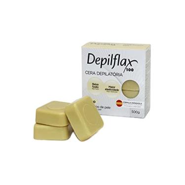 Imagem de Depilflax – Cera Quente em Tabletes Coco 500g