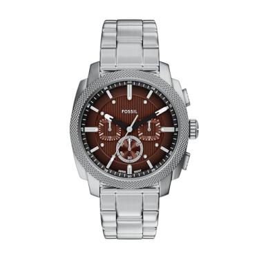 Imagem de Fossil Relógio masculino de aço inoxidável com cronógrafo (modelo: FS6144)